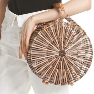 Cult Gaia Zaha Bamboo Bag